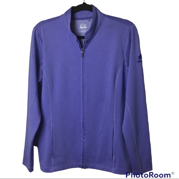 EP Pro purple full zip knit jacket.Talamore. Large - Picture 1 of 5
